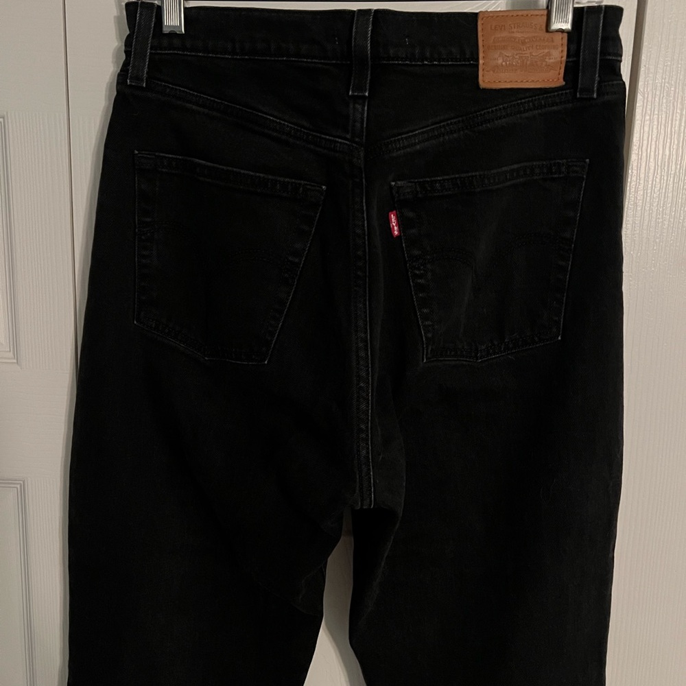 Levi's Women's High Rise Boot Cut Jeans - Black - Picture 7 of 8